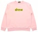 Buy Drew House Crewneck Pullover Pink Unisex Sweatshirt dengan Logo Depan. DR-SS21-64