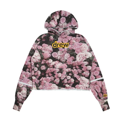 Drew House Secret Deconstructed Hoodie Rose Unisex Pullover Fleece Multicolor DR-SS22-465