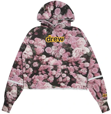 Drew House Secret Deconstructed Hoodie Rose Unisex Pullover Fleece Multicolor DR-SS22-465 Order Drew House Secret Deconstructed Hoodie Rose Unisex Pullover Fleece Multicolor DR-SS22-465