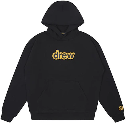 Drew House 字母印花連帽上衣 黑色 男女款 休閒連帽衫 DR-FW22-221 Order Drew House 字母印花連帽上衣 黑色 男女款 休閒連帽衫 DR-FW22-221