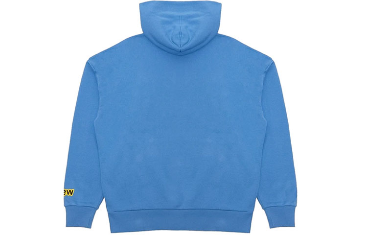 Lookbook Drew House祕密連帽衫 字母印花 男女同款 天空藍套頭衫 DR-SS21-143