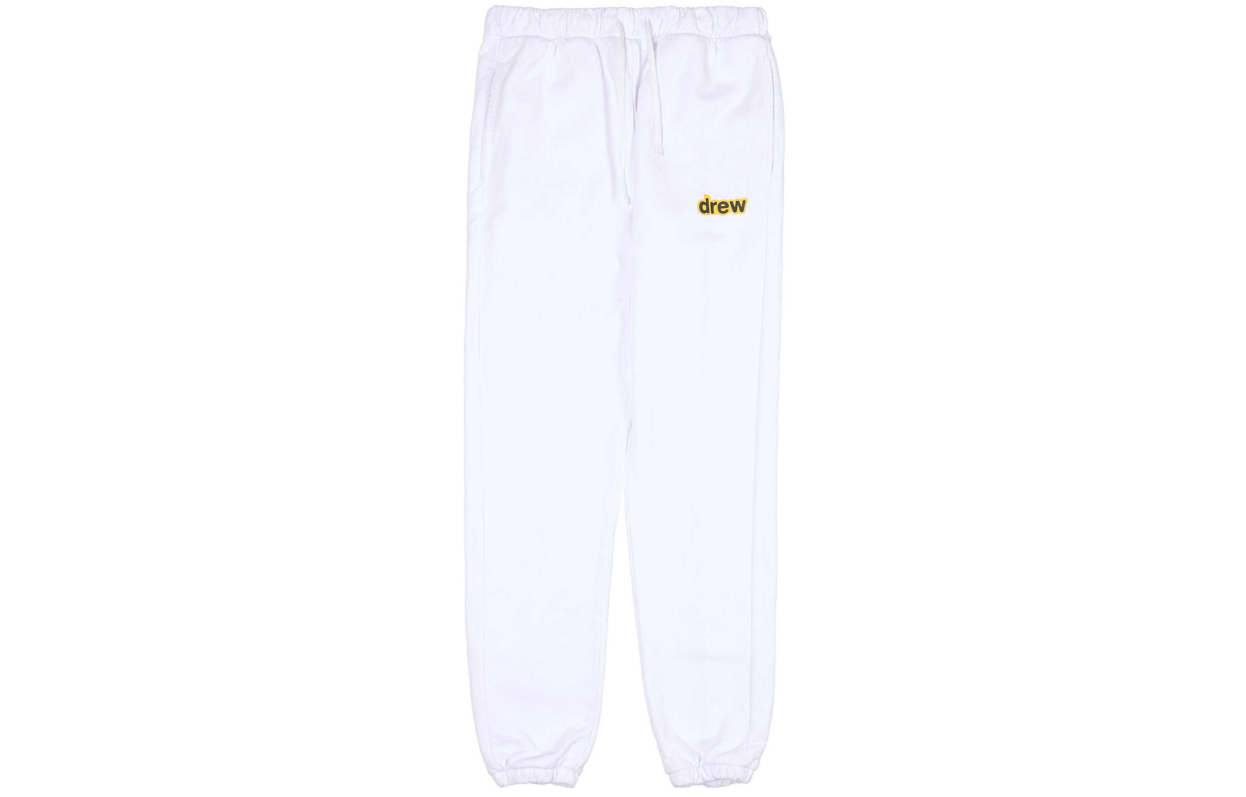 Drew House Secret Logo Unisex White Track Pants DR-SS20-019