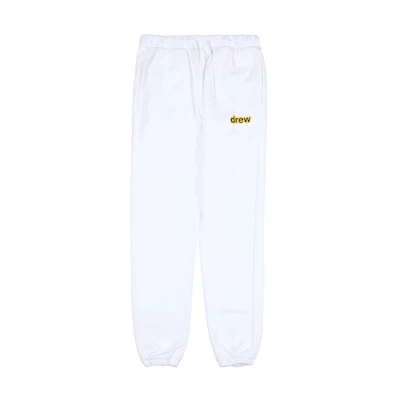 Drew House Secret Logo Unisex White Track Pants DR-SS20-019