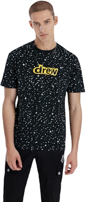 Camiseta Negra Unisex Drew House Logo Estrellado Noche - Estilo Hip-Hop. DR-FW21-128 Shop Camiseta Negra Unisex Drew House Logo Estrellado Noche - Estilo Hip-Hop. DR-FW21-128