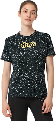 Camiseta Negra Unisex Drew House Logo Estrellado Noche - Estilo Hip-Hop. DR-FW21-128 Details for Camiseta Negra Unisex Drew House Logo Estrellado Noche - Estilo Hip-Hop. DR-FW21-128