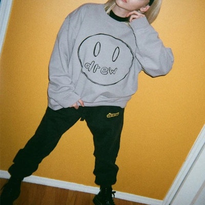 Drew House 隱藏款男女黑色運動長褲 DR-SS20-56 Shop Drew House 隱藏款男女黑色運動長褲 DR-SS20-56