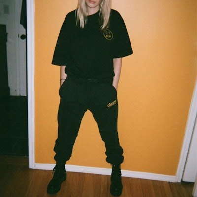 Drew House 隱藏款男女黑色運動長褲 DR-SS20-56 Purchase Drew House 隱藏款男女黑色運動長褲 DR-SS20-56