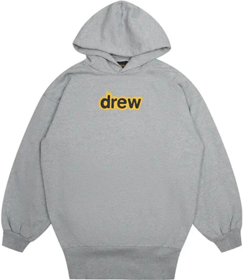 Drew House Secret Verdugo Hoodie Grey - Oversized Letter Print Hoodie DR-FW22-777 Buy Drew House Secret Verdugo Hoodie Grey - Oversized Letter Print Hoodie DR-FW22-777