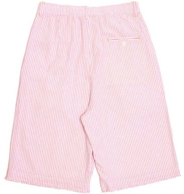 Drew House 粉色条纹男女款教堂短裤 Seersucker Church Shorts. DR-SS21-125 Lookbook Drew House 粉色条纹男女款教堂短裤 Seersucker Church Shorts. DR-SS21-125