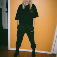 Shop Drew House Sketch Face Unisex Black Tee DR-SS20-50