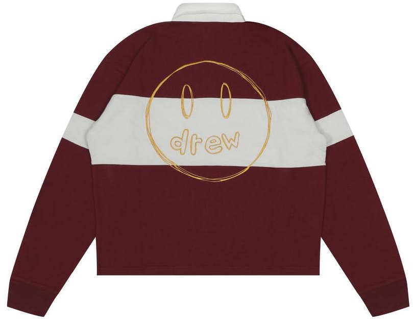 drew-house-sketch-mascot-rugby-shirt-striped-smiley-polo-unisex-deep-red-dw-fw-22-129