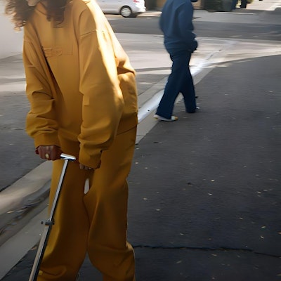 Drew House 金黃直筒運動褲 Skidoodle 男女休閒長褲 DR-SS22-140 Details for Drew House 金黃直筒運動褲 Skidoodle 男女休閒長褲 DR-SS22-140