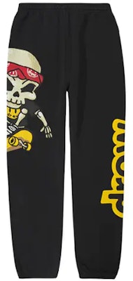 Celana Panjang Knit Drew House Skull Logo Unisex Hitam. DR-SS21-47 Order Celana Panjang Knit Drew House Skull Logo Unisex Hitam. DR-SS21-47