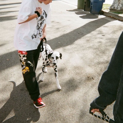 Celana Panjang Knit Drew House Skull Logo Unisex Hitam. DR-SS21-47 Purchase Celana Panjang Knit Drew House Skull Logo Unisex Hitam. DR-SS21-47