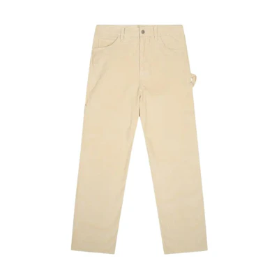 Drew House Smile Corduroy Carpenter Pants Unisex Casual Khaki Trousers. DR-SS22-101