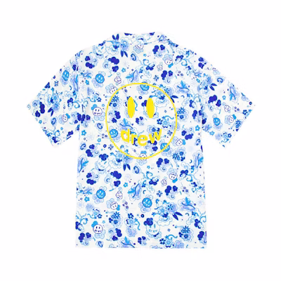 Drew House Smile Face Shirt Unisex Danube Blue DR-SS20-85