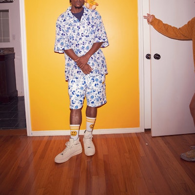 Camiseta Unisex Drew House Smile Face Azul Danubio DR-SS20-85 Details for Camiseta Unisex Drew House Smile Face Azul Danubio DR-SS20-85