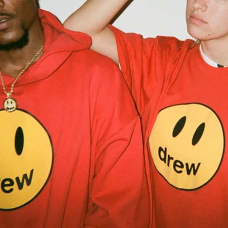 Drew House Smile SS21 Red Logo Hoodie Unisex Smiley Print Pullover DR-SS21-3 圖 7