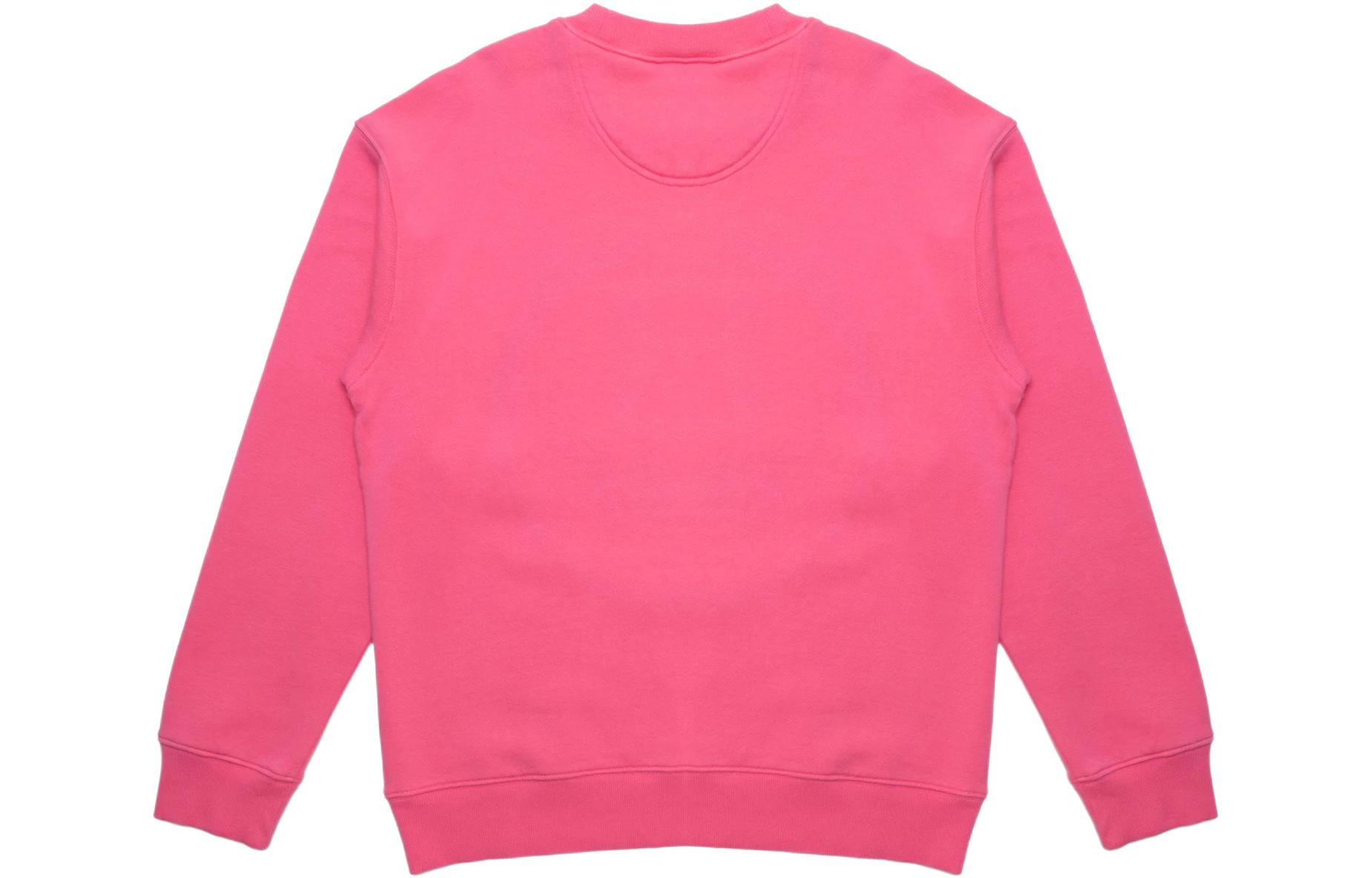 Lookbook Drew House 笑臉 SS22 塗鴉吉祥物熱粉色長袖男女款衛衣 DR-SS22-156