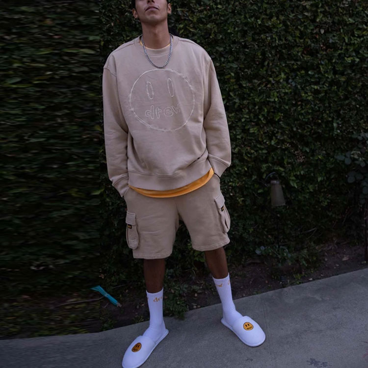 Purchase Drew House Smiley 卡其色多口袋工裝休閒短褲 男女適用 DH-VF5212-KH