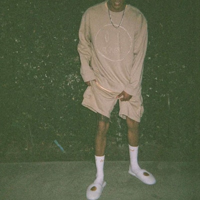 Drew House Smiley 卡其色多口袋工裝休閒短褲 男女適用 DH-VF5212-KH 1