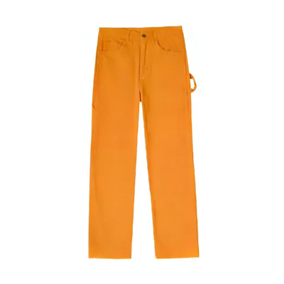 Drew House Smiley Corduroy Pants Yellow Unisex Retro Long Casual Pants DR-SS20-79