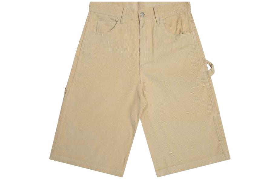 Order Drew House Smiley Corduroy Vintage Work Shorts Almond Unisex. DR-SS22-205