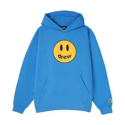 Drew House Smiley Deconstructed Mascot Hoodie - Unisex Letter Print Pullover DR-SS21-113