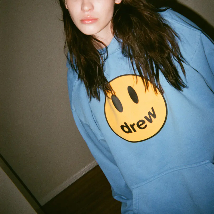 Drew House Smiley Deconstructed Mascot Hoodie - Unisex Letter Print Pullover DR-SS21-113 圖 4