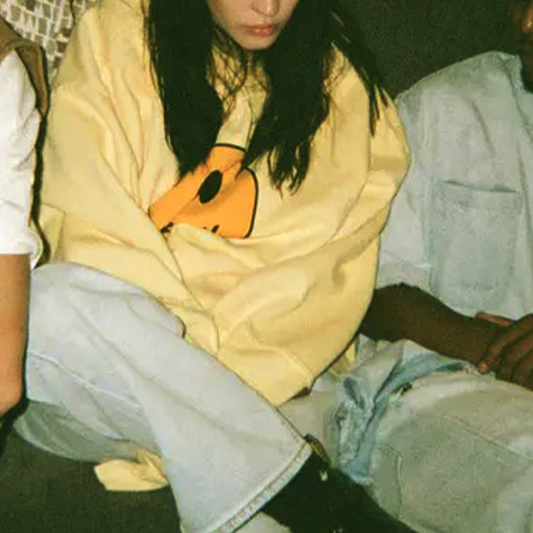 Drew House Smiley Deconstructed Mascot Hoodie Light Yellow Unisex Winter Fleece. DR-SS21-114 圖 11