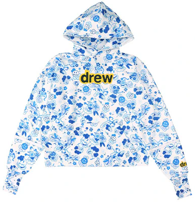 Drew House Smiley Deconstructed Hoodie Unisex Biru Danube DR-SS20-74 Order Drew House Smiley Deconstructed Hoodie Unisex Biru Danube DR-SS20-74