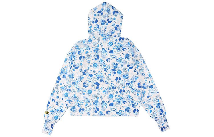 Drew House Smiley Deconstructed Unisex Hoodie Blue Danube DR-SS20-74 圖 3