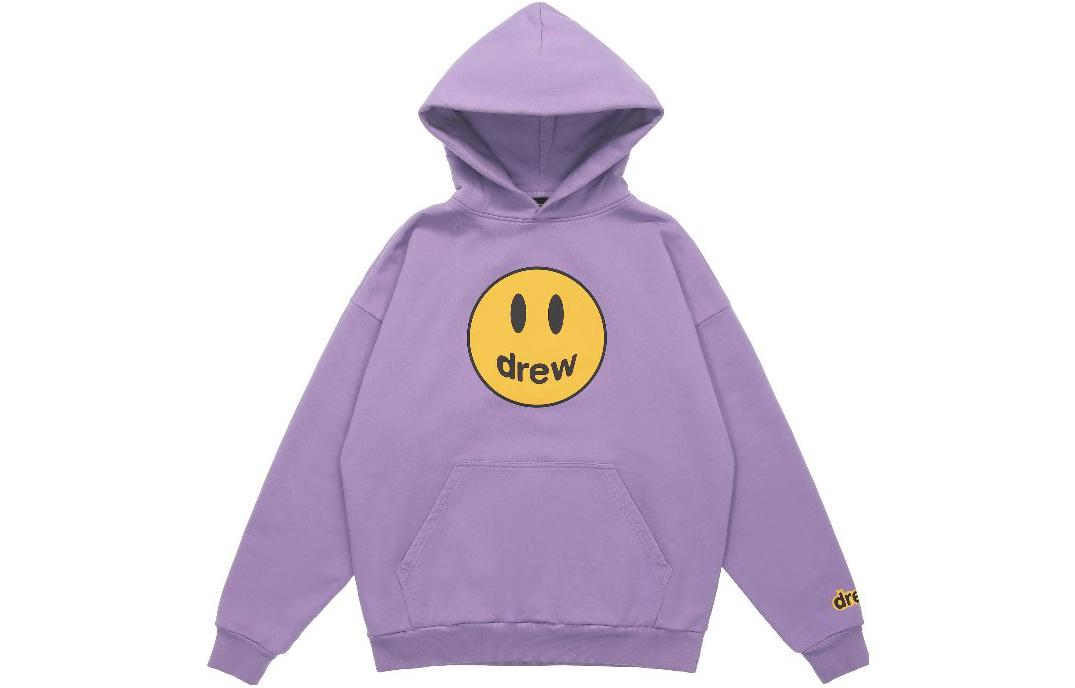 Drew House Smiley Face Hoodie Lavender Purple (). DH-F31121-MCLA2