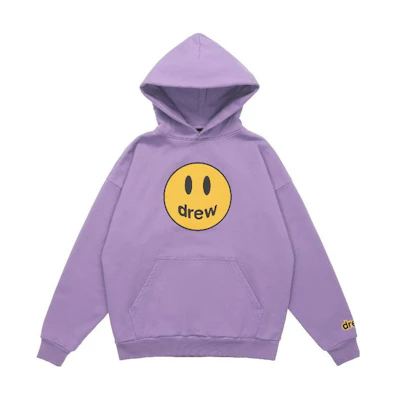 Drew House Smiley Face Hoodie Lavender Purple (). DH-F31121-MCLA2