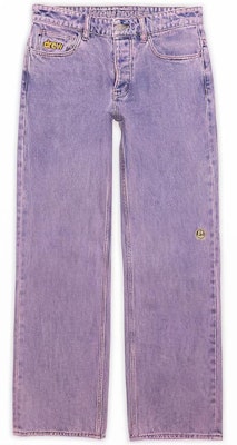 Drew House Jeans Loose Fit Unisex dengan Motif Smiley Face. DR-FW21-082 Buy Drew House Jeans Loose Fit Unisex dengan Motif Smiley Face. DR-FW21-082