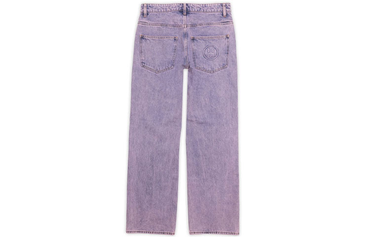 Lookbook Drew House Jeans Loose Fit Unisex dengan Motif Smiley Face. DR-FW21-082