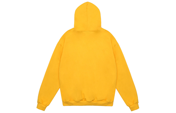Lookbook Drew House Smiley Face Slide Slippers & Pullover Hoodie Unisex Yellow DR0253