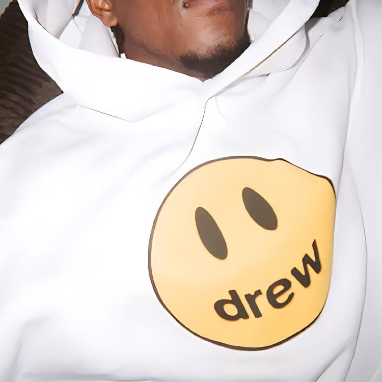 Purchase Hoodie Putih Unisex Drew House Smiley Face DR-SS20-017