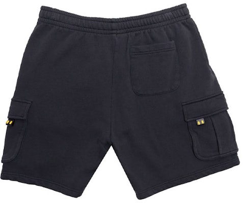 드류 하우스 스마일리 FW21 카고 블랙 유니섹스 더블 포켓 반바지. DR-FW21-064 Lookbook 드류 하우스 스마일리 FW21 카고 블랙 유니섹스 더블 포켓 반바지. DR-FW21-064