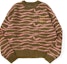 Buy Drew House Smiley FW21 Sketch Mascot Squiggle Sweater Olive Unisex DR-FW21-090