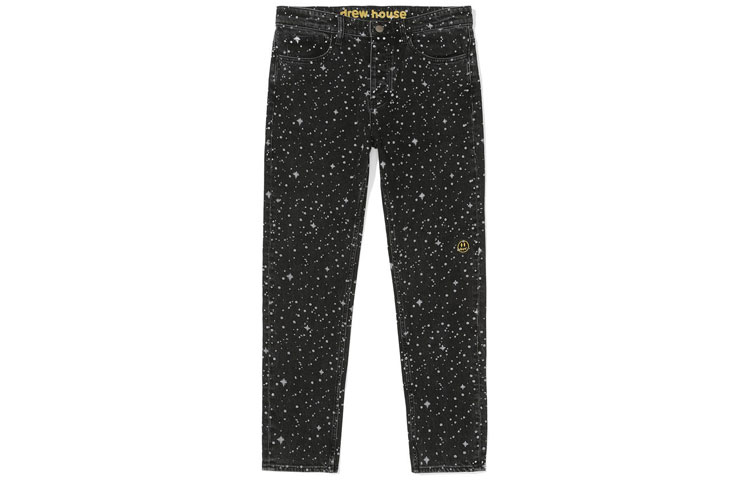 Drew House Smiley Galaxy Print Straight-Leg Jeans Unisex DR-FW21-113