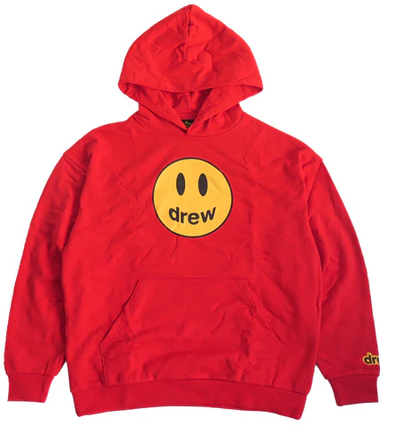 drew-house-smiley-hoodie-red-unisex-pullover-fleece-dr-0116