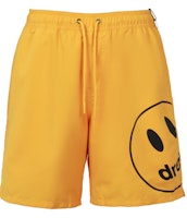 Drew House Smiley Magic Print Swim Shorts Unisex Gold DR-SS20-65 Drew House Smiley Magic Print Swim Shorts Unisex Gold DR-SS20-65
