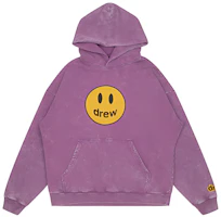 Drew House Smiley Mascot Fleece Hoodie Unisex DR-FW22-339 Drew House Smiley Mascot Fleece Hoodie Unisex DR-FW22-339