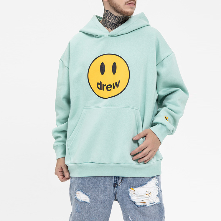 Purchase Drew House Smiley Mascot連帽衫 情侶款卡通抓毛長袖上衣 DR-SS20-004