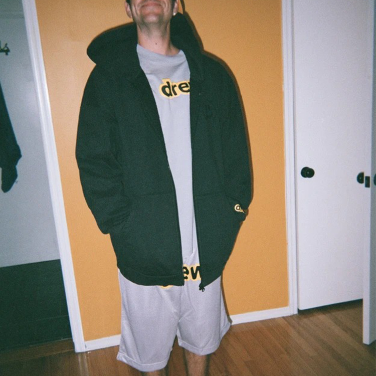 Drew House Smiley Mini Logo Zipper Hoodie Unisex Black DR-SS20-55 圖 9