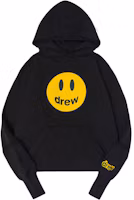 Order Sudadera Unisex Negra Drew House Smiley Oversized de Forro Polar DH-F31221-MCBK