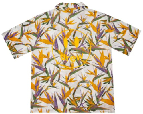 드류 하우스 스마일리 레이온 캠프 셔츠 화이트 DR-SS20-42 Lookbook 드류 하우스 스마일리 레이온 캠프 셔츠 화이트 DR-SS20-42