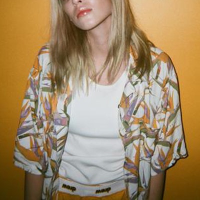 드류 하우스 스마일리 레이온 캠프 셔츠 화이트 DR-SS20-42 Shop 드류 하우스 스마일리 레이온 캠프 셔츠 화이트 DR-SS20-42