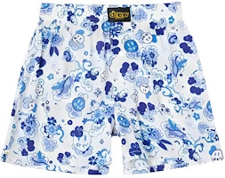 Drew House Smiley Series Rayon Sofia Shorts Unisex Blue Cloud Print DR-SS20-88 Drew House Smiley Series Rayon Sofia Shorts Unisex Blue Cloud Print DR-SS20-88